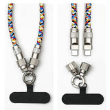 2-in-1 USB Charging Cable Lanyard